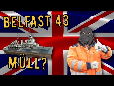 World of Warships Legends - BELFAST 43 - Tier 7 - Müll? [deutsch/ gameplay]