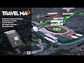 Travel Line On Map Animation After Effects Template