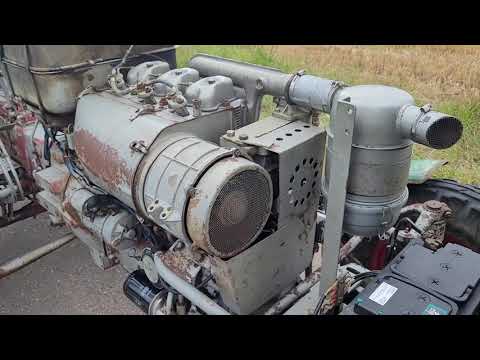 HELA D 634 L MWM D 325-3 3 Zylinder Luftgekühlt Hermann Lanz Aulendorf Motor Sound, Rundgang