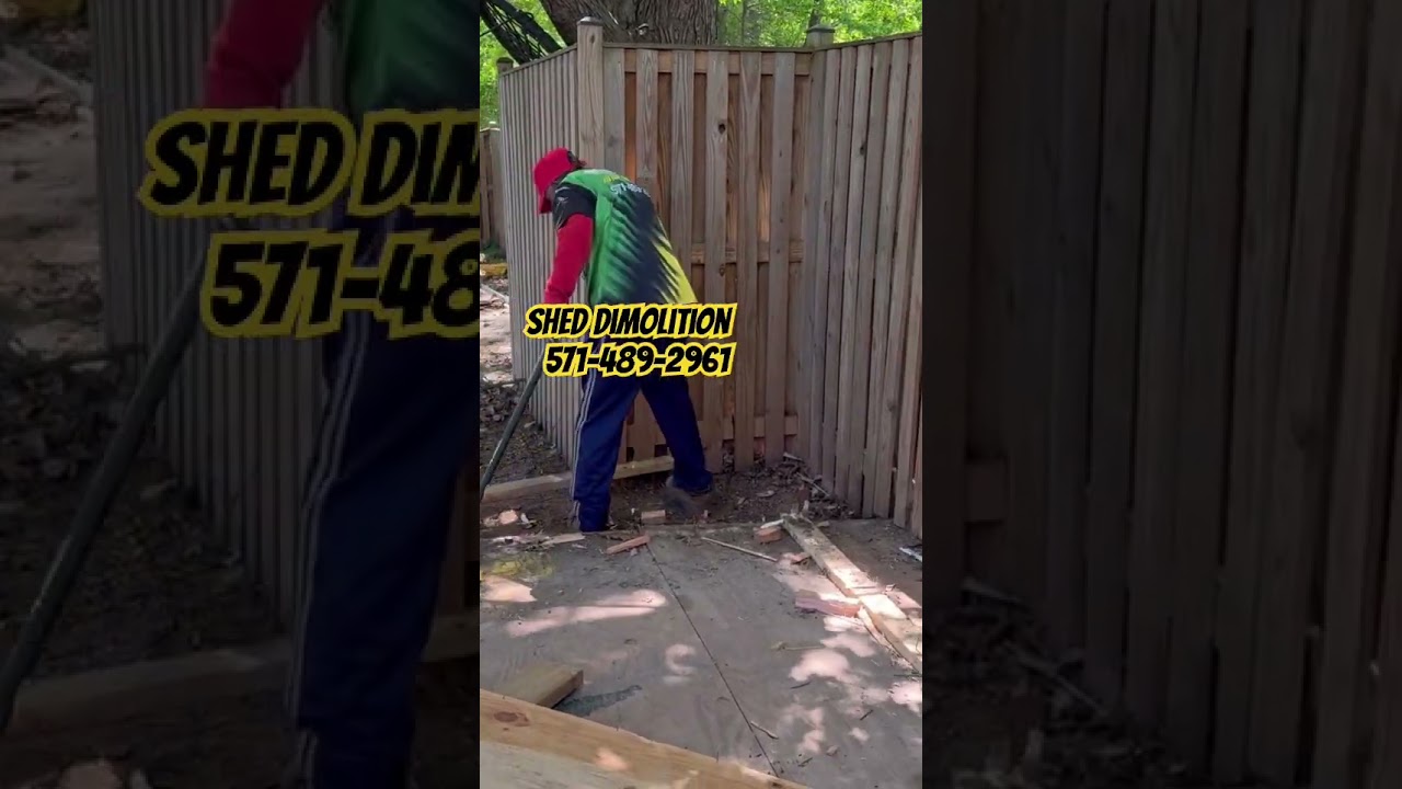 Professional Shed Removal and Demolition Process - Wee Haul