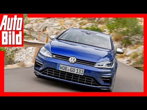 VW Golf 7 R Facelift Fahrbericht (2017) - So fährt der stärkste Serien-Golf Review/Track/Test