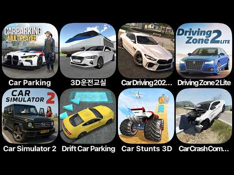 Car Parking, 3D Driving Class, Car Driving 2025, Driving Zone 2, Car Simulator 2, Drift Car Parking