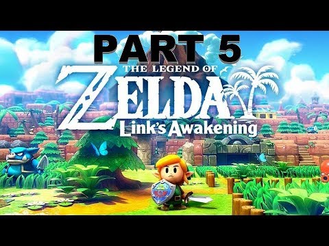 Zelda: Link's Awakening - Road to Slime Key and Key Cavern, Gameplay Walkthrough (Switch)