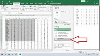 How to Print Only Specific Area, Cell or Rows in MS Excel