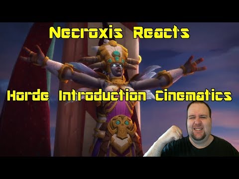 Battle for Azeroth Cinematic - Arrival to Zandalar - Necroxis Reacts