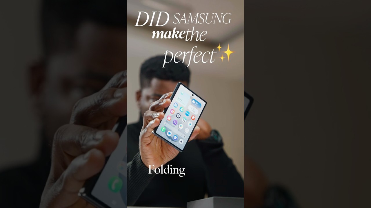 Samsung Galaxy Z Fold 8 - Quick Review #shorts