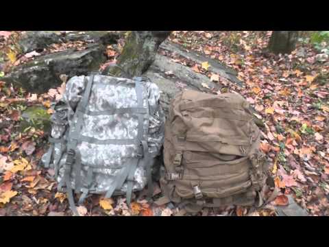 ACU MOLLE II und FILBE Rucksack - Vergleich - The Outdoor Gear Review