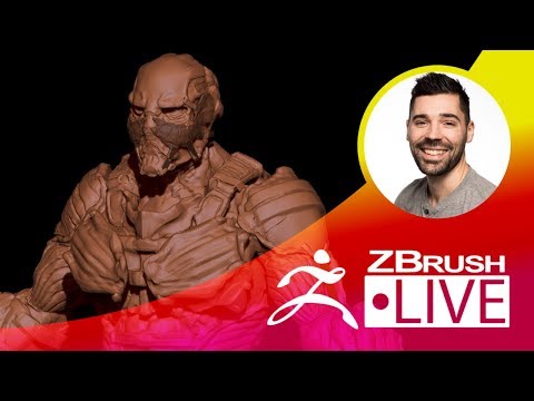 Refining my DC Comic's DeadPool Fan Art! - Sébastien Giroux's ZBrushLIVE Episode 15