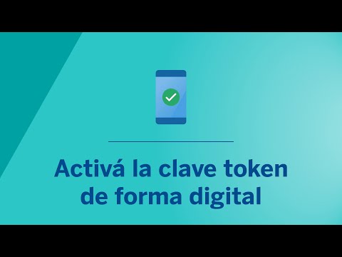 ¿Cómo activar tu clave token?