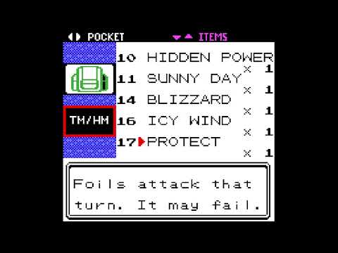 How to get TM17 Protect in Pokemon Silver