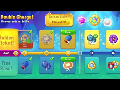 @Fishdom Level 10077. Double Charge Level 12 🔓