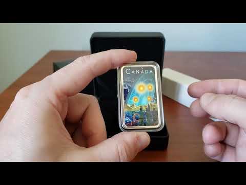 UFO Coin made from Pure Silver that Glow's in the Dark