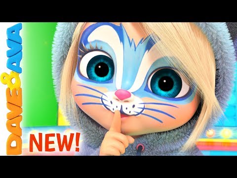 😻 Hop a Little, Jump a Little | Dave and Ava - Nursery Rhymes and Baby Songs 😻