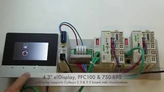 WAGO e!DISPLAY 7300T Web Panel