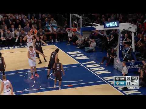 Kristaps Porzingis vs Brooklyn Nets 09.11.2016 (21Pts)