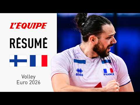 Euro Volley 2026 : Le replay intégral du match entre la Finlande et la France