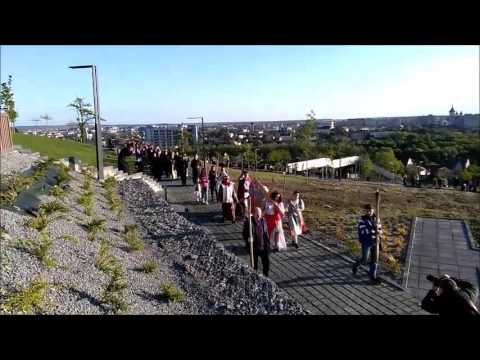 Drumul Crucii pe Dealul Ciuperca în Săptămâna Patimilor