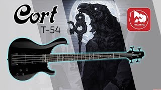 Video thumbnail for Бас-гитара CORT T-54 by PopMusicRu