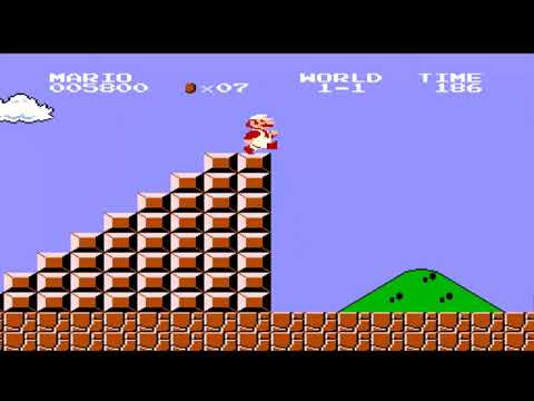Super Mario Bros  Image Conversion NTSC Version NINTENDO NES TO PC ENGINE CONVERTION HACK TAYLOR EVE