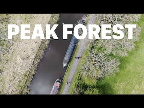 Travel by Narrowboat - Boating on the PEAK FOREST CANAL as Beginners Ep 57