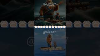 GINGER CAT 😿 IS IN DISTRESS AND NEED TO BE RESCUED #catmemes #cat #funny #shorts #fyp