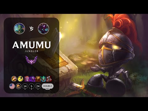 Amumu Jungle vs Kha'Zix - NA Master Patch 13.16