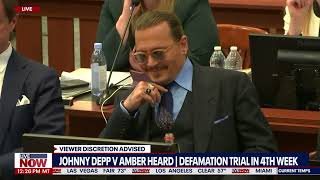 Johnny Depp amused as witness mocks articles written about actor | LiveNOW from FOX MQDEFAULT Thumbnail