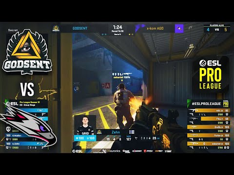 GODSENT vs AGO (Nuke - Map 2) - ESL PRO LEAGUE Season 12 | HIGHLIGHTS