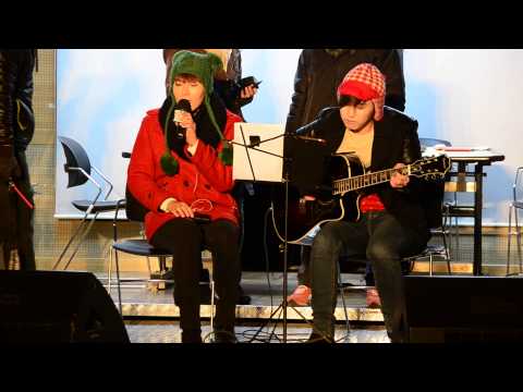 121220 Sukira Front Yard Concert 『I BELIEVE』 rehearsal Ryeowook&Sungmin