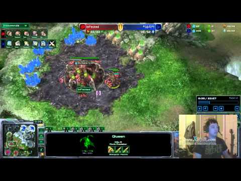 ZvP 3 base Roach/Queen timing
