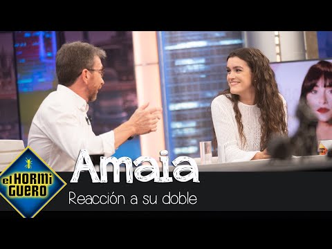 La sorpresa de Amaia Romero al ver a su doble: "Sí que nos parecemos" - El Hormiguero