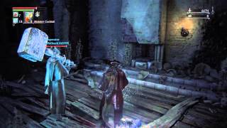 Bloodborne playthrough co op gameplay with invader We got invaded! gameplay with problem child