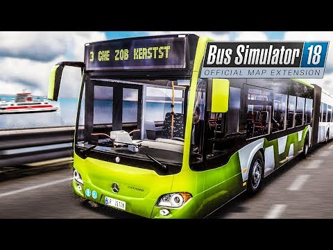 BUS SIMULATOR 18: Neue KARTEN-Erweiterung - Map DLC im Bus getestet! | BUS SIMULATOR 2018 #48