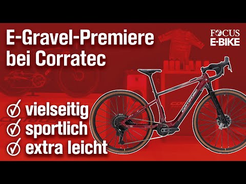 Das neue Corratec E-Gravel EL | Bosch Power, Apple Tracking & Top-Features