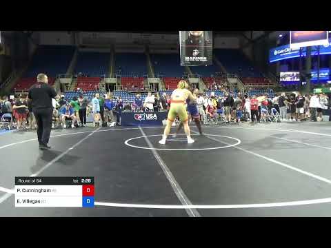 220 Lbs Round Of 64 - Pierce Cunningham, Kansas Vs Elijah Villegas, Colorado 68b6
