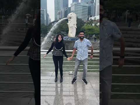 What we wore on a small 5 days trip😁|Singapore&Malaysia| Detailed videos cming soon #couple #shorts