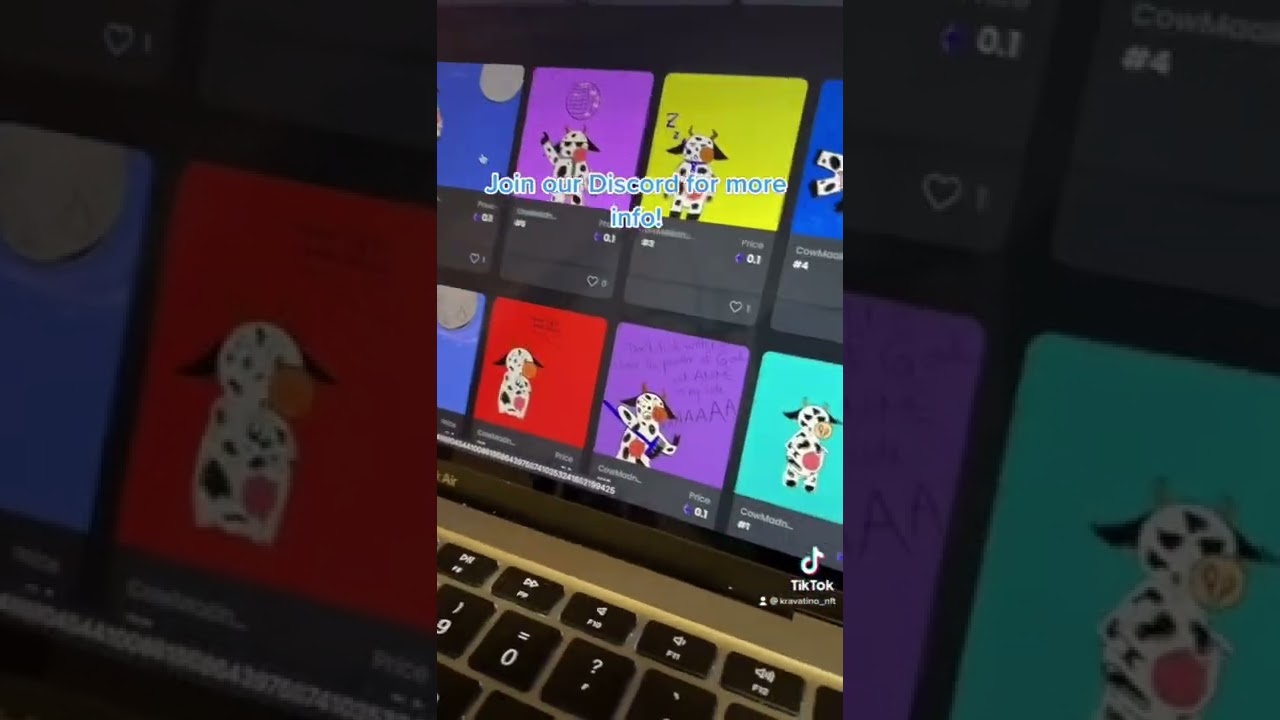 Check out our first drop! https://opensea.io/collection/cowmadness