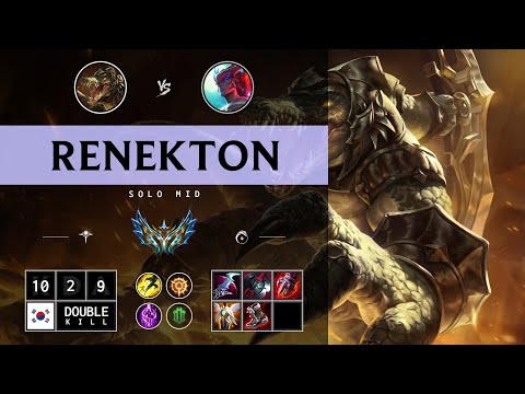 Renekton Mid vs Yone - KR Challenger Patch 14.12