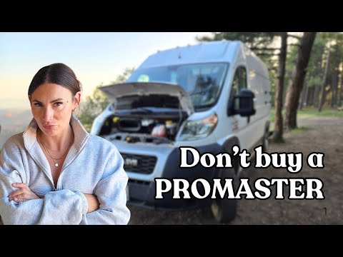 Thinking about buying a Ram ProMaster for vanlife? Watch this first.