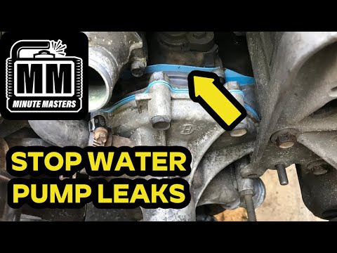 How to Replace Timing Cover & Water Pump Gaskets | 1995 Ford F150