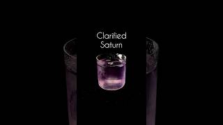 Clarifying the Saturn Cocktail