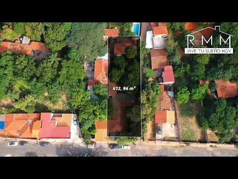 Terreno en esquina – Barrio Trinidad - Asunción /  613 m²