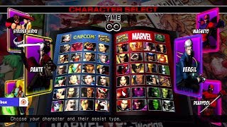 Ultimate Marvel vs. Capcom 3 All Characters (Including DLC) [PS3]