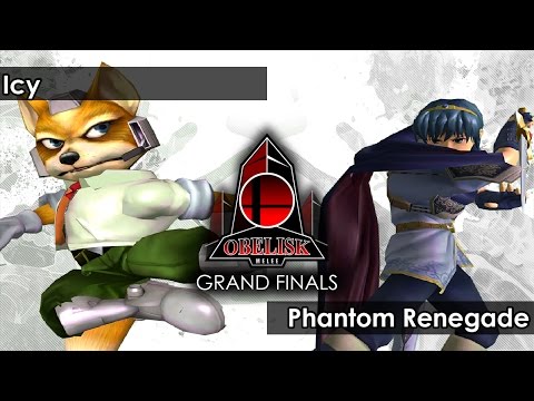Melee: Icy (Fox) V Phantom Renegade (Marth/Falcon) - Obelisk 39 Tournament SSBM