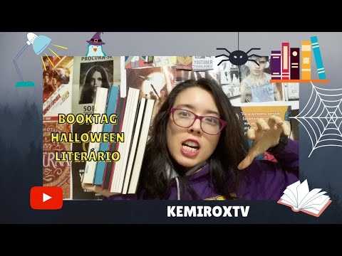 BOOKTAG HALLOWEEN LITERÁRIO | Kemiroxtv