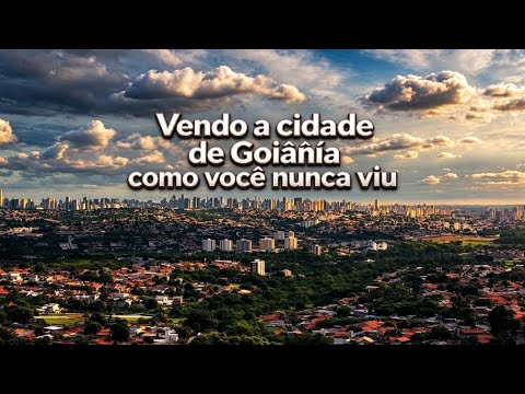 VEJA A CIDADE DE GOIÂNIA DE CIMA, IMAGENS INCRÍVEIS QUE VOCÊ NUNCA VIU. 