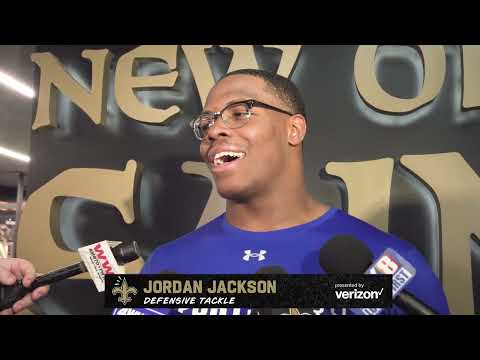 Jordan Jackson interview | Saints Rookie Minicamp 2022