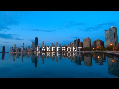 Virtual Tours 4K: Chicago Lakefront at Sunrise