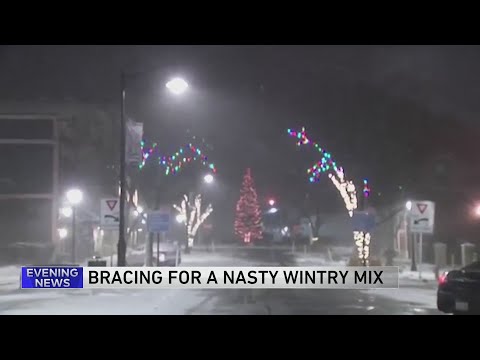 Snow begins to fall across suburbs as travel conditions are expected to deteriorate