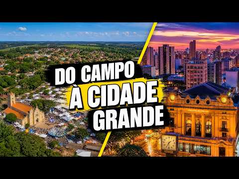Do Interior Calmo à Metrópole Vibrante: Jardinópolis a Ribeirão Preto em 4K - BRASIL